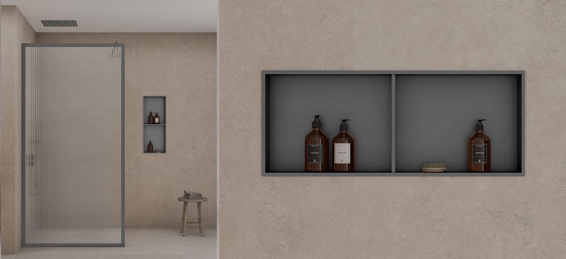 Niche de salle de bain
