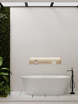 Baignoire îlot