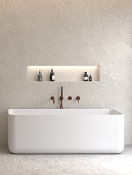 Baignoire rectangulaire