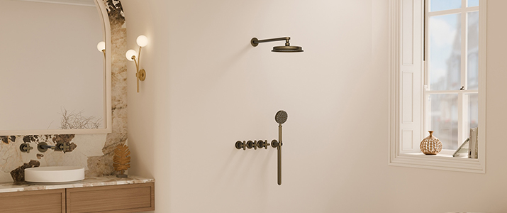 Colonne de douche encastrable Colonne de douche encastrable