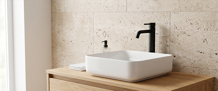 Lavabo quadrato