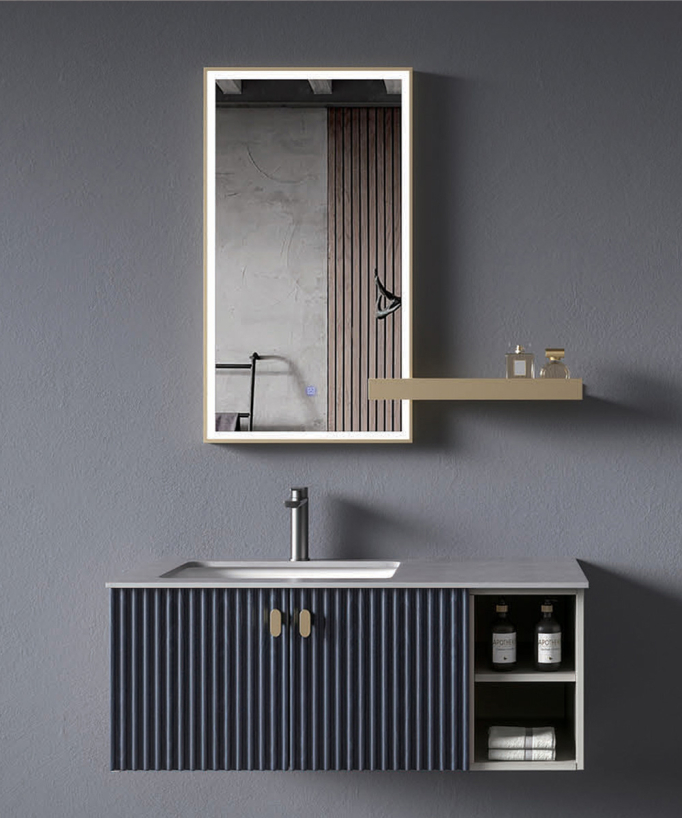 Mobile da bagno Blu Bombay - small