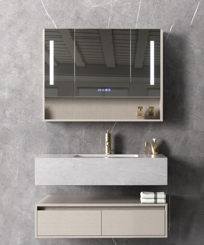 Mobile da bagno Grigio Madras - small