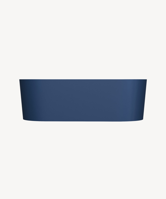 Ovo - Vasca freestanding ovale Blu