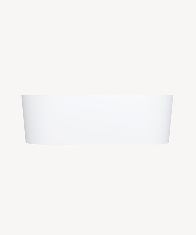 Ovo - Vasca freestanding ovale Bianco opaco