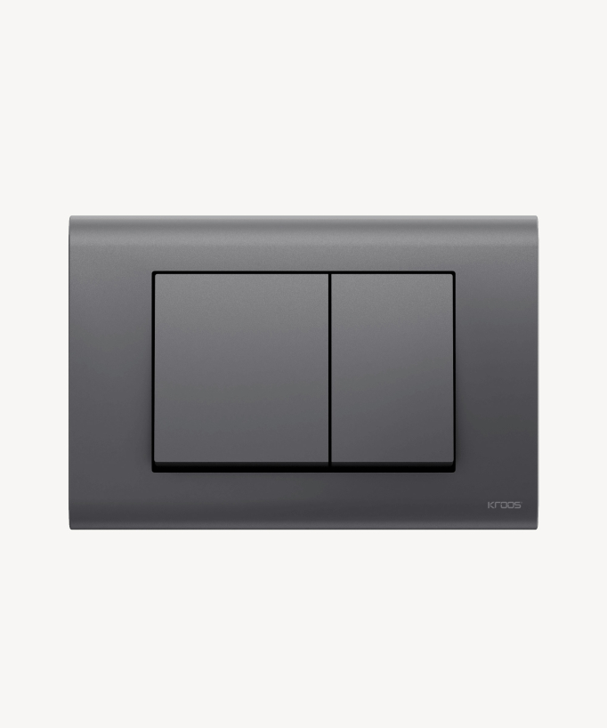 Placca di comando a doppio azionamento compatibile con Sigma Geberit