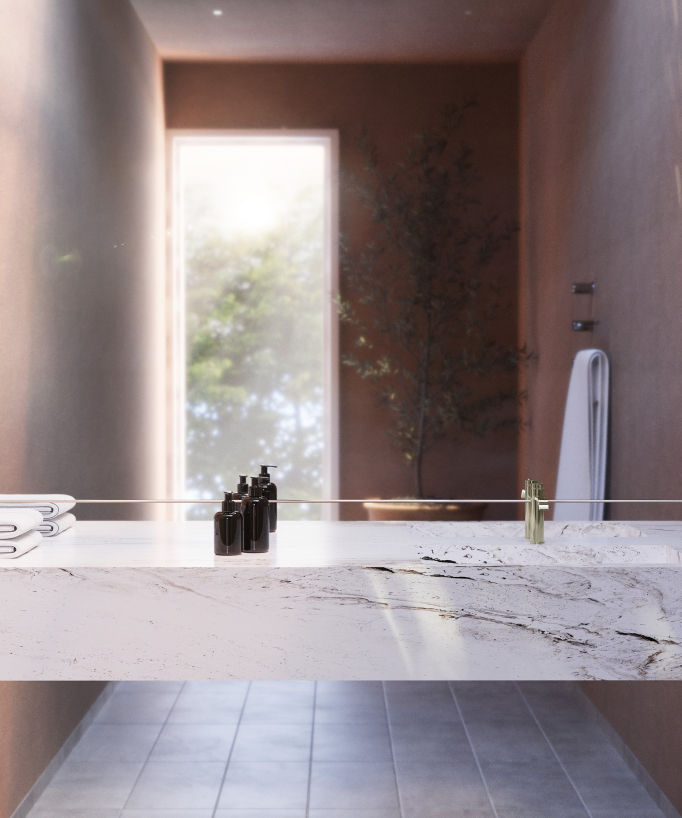 Miscelatore per lavabo Champagne - Fiumina