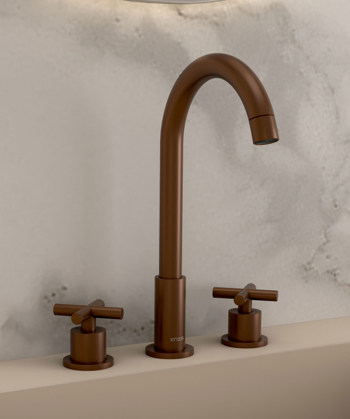 Rubinetto lavabo a ponte - Corbeau