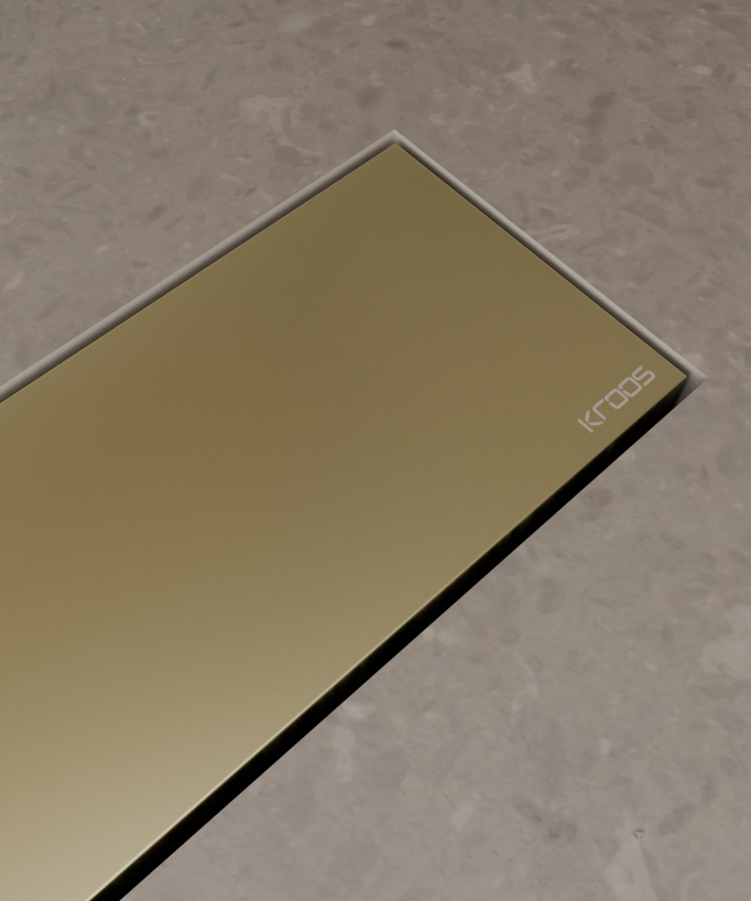 Canale doccia in acciaio inox - 800 mm