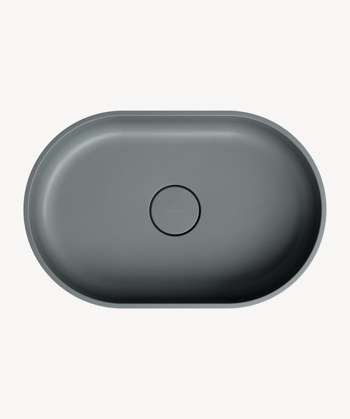 Ovo - Lavabo da appoggio Grigio