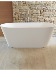 Vasca freestanding Bianco opaco - Moderna - small