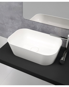 Lavabo da appoggio solid surface Sanycess - Rust - small