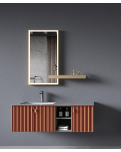 Mobile da bagno Arancione Bombay - 120 cm - small