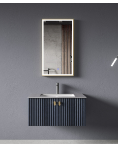 Mobile bagno Blu 2 ante - Bombay - small