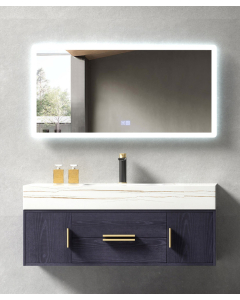 Mobile da bagno Blu Bangalore - 120 cm - small