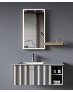 Mobile da bagno Grigio Bombay