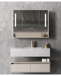 Mobile da bagno Grigio Madras - small