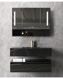 Mobile da bagno Nero Madras - small