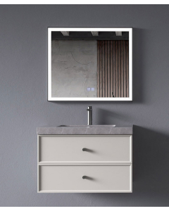 Mobile da bagno Grigio Delhi - small