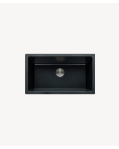 Lavello da cucina 790 mm - granito nero opaco - Arum - small
