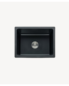 Lavello singolo 560 mm - granito nero - Kalmie - small