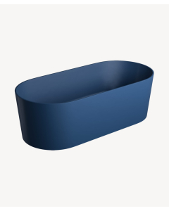 Ovo - Vasca freestanding ovale Blu - small