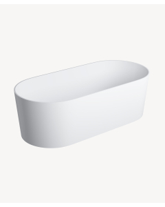 Ovo - Vasca freestanding ovale Bianco opaco - small