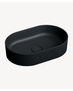 Ovo - Lavabo da appoggio Nero - small