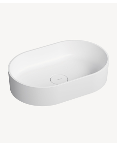 Ovo - Lavabo da appoggio Bianco opaco - small