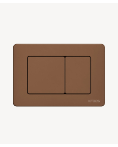 Placca di comando in acciaio per cassetta Sigma Geberit, Oro rosa spazzolato - small