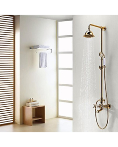 Robinet de douche et baignoire en Ti-PVD