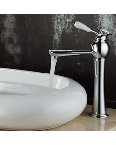 Rubinetto lavabo monocomando, finitura cromo - small