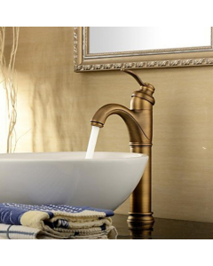 Rubinetto lavabo stile antico altezza 325 mm - small