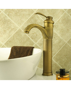 Rubinetto lavabo in ottone, stile classico - small