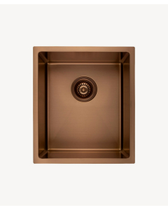 Lavello da cucina singolo 380 mm - rame spazzolato - Balsa - small