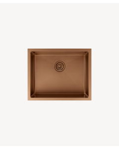 Lavello da cucina singolo 550 mm - rame spazzolato - Ohia - small