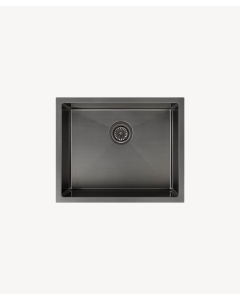Lavello da cucina singolo 550 mm - gunmetal spazzolato - Ohia - small