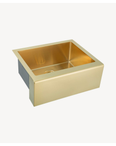 Lavello da cucina 600 mm - ottone spazzolato - Sugi - small