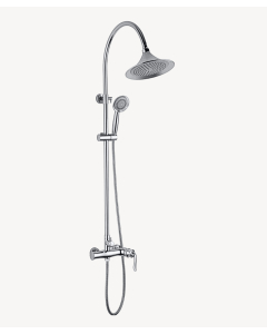 Colonne de douche à poser Chromé Erbe