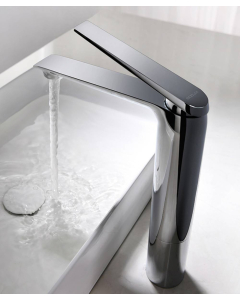 Miscelatore lavabo alto cromato - Ptolémée - small
