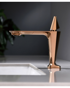 Rubinetto miscelatore lavabo in ottone - Tureis - small