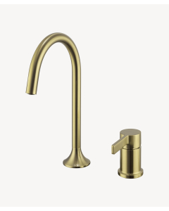 Miscelatore lavabo 2 fori da appoggio - small