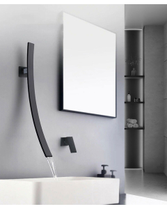 Miscelatore lavabo a parete originale nero - small