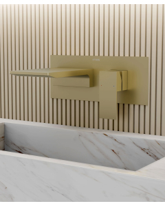 Miscelatore lavabo a parete a cascata - Thilia - small