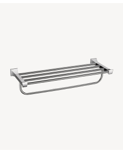 Portasalviette a muro con ripiano - Chloe - small