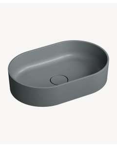Ovo - Lavabo da appoggio Grigio - small