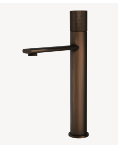 Miscelatore lavabo in ottone antico da appoggio - small