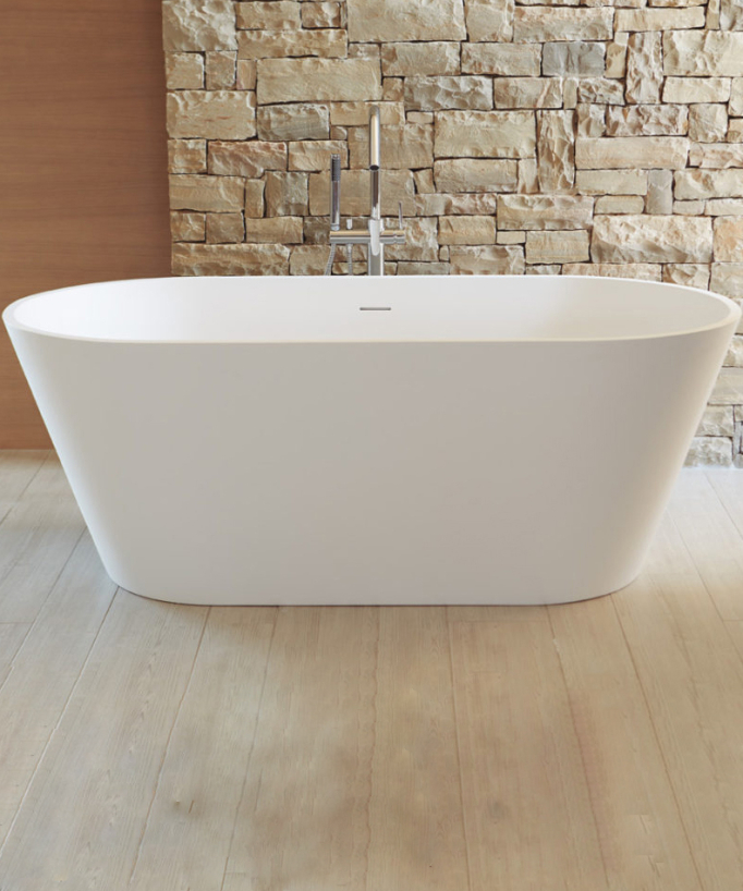 Baignoire en îlot Blanc mat - Moderne