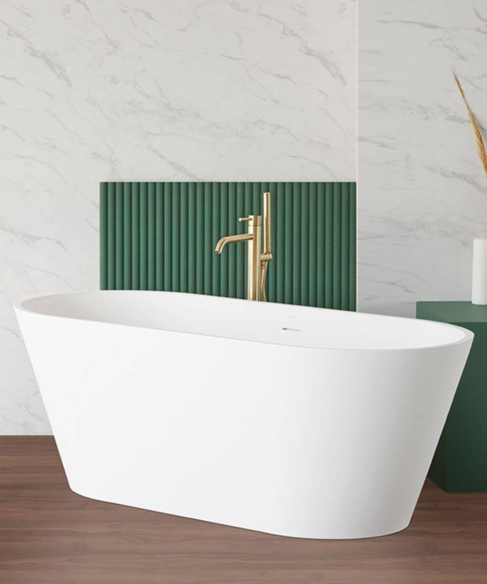 Baignoire en îlot Blanc mat - Moderne
