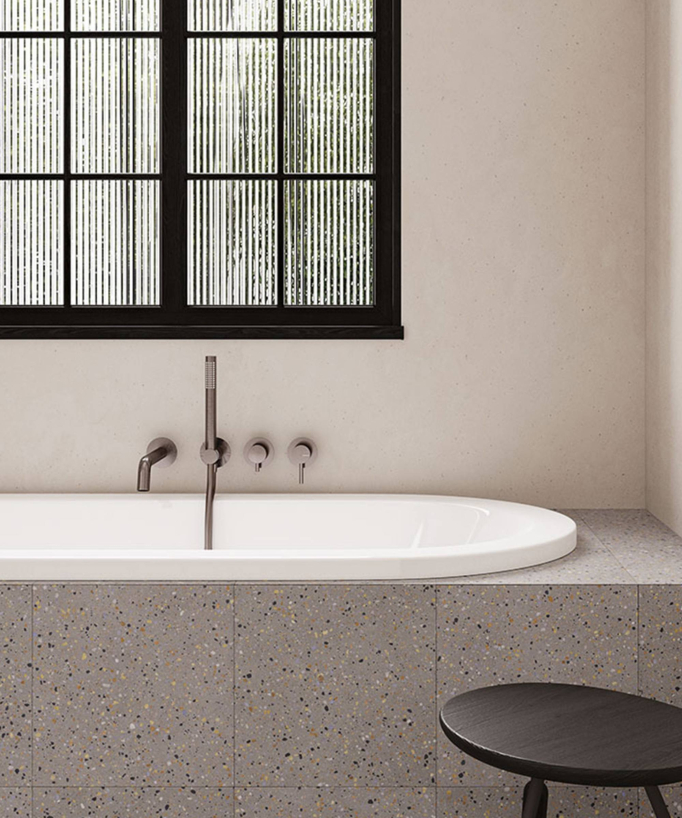 Baignoire acrylique encastrable Blanc brillant - Loft